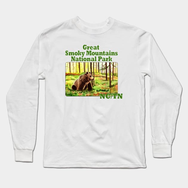 Great Smoky Mountains National Park, NC/TN Long Sleeve T-Shirt by MMcBuck